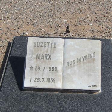 MARX Suzette 1959-1959