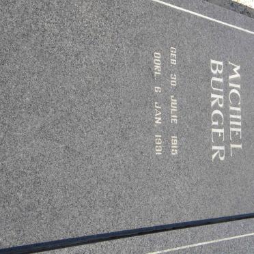MATTHEE Michiel Burger 1915-1991