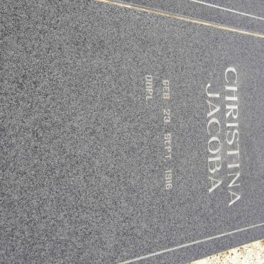 MATTHEE Christina Jacoba 1916-