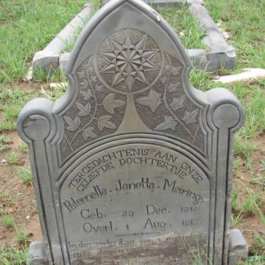 MEIRING Peternella Janetta 1918-1919