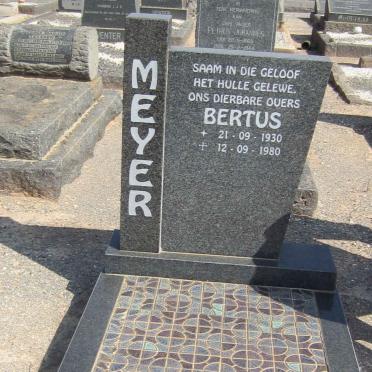 MEYER Bertus 1930-1980