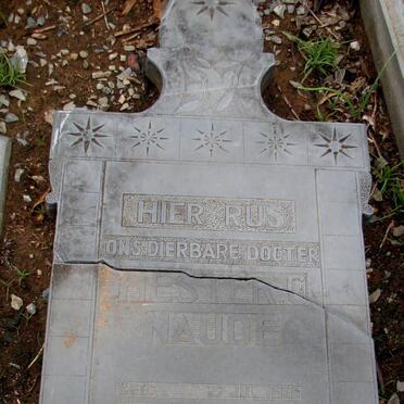 NAUDE Hester C. 1905-1923