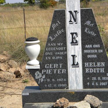 NEL Gert Pieter 1924-1990 &amp; Helen Edith 1931-2007