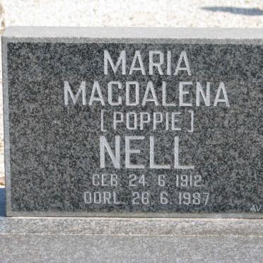 NELL Maria Magdalena 1912-1987