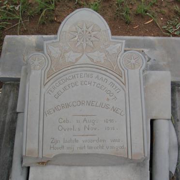 NEL Hendrik Cornelius 1876-1918