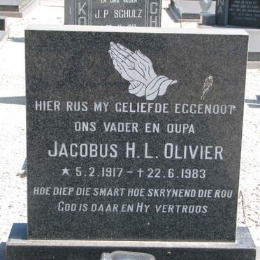 OLIVIER Jacobus H.L. 1917-1983