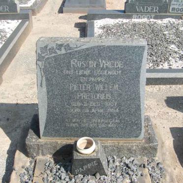 PRETORIUS Pieter Willem 1907-1954
