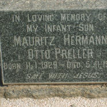 PRELLER Mauritz Hermann Otto 1929-1929