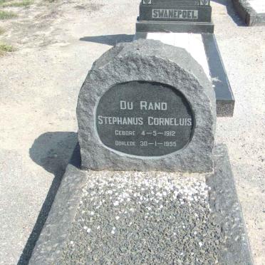 RAND Stephanus Cornelius, du 1912-1955