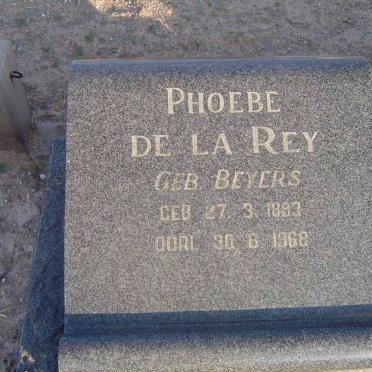 REY Phoebe, de la nee BEYERS 1893-1968