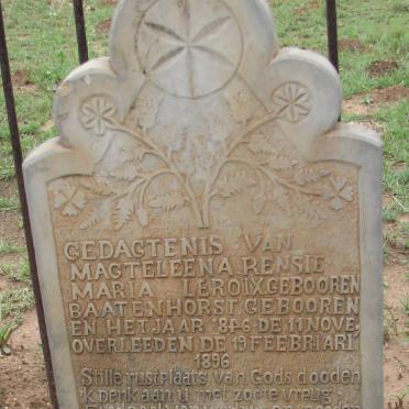 ROIX Magteleena Rensie Maria, le nee BAATENHORST 1846-1896