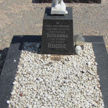 ROODE Susanna 1957-1957