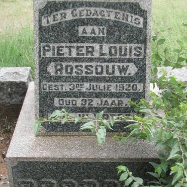 ROSSOUW Pieter Louis -1920