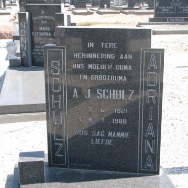 SCHULZ A.J. 1921-1988
