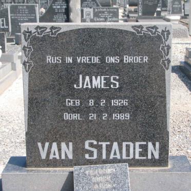 STADEN James 1926-1989 &amp; Stella Elizabeth Gerbrecht 1919-1998