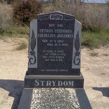 STRYDOM Petrus Stefanus Cornelius Johannes 1892-1969