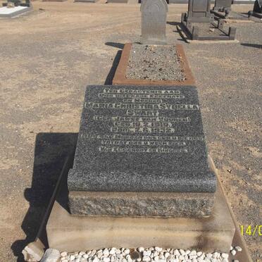 SWART Marie Christina Sybella nee JANSE VAN VUUREN 1910-1932