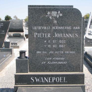 SWANEPOEL Pieter Johannes 1932-1987