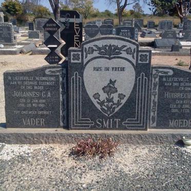 SMIT Johannes G.A. 1881-1961 &amp; Huibrecht W.G. KOTZE 1885-1973