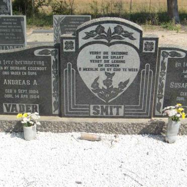 SMIT Andreas A. 1894-1964 &amp; Susara M. VISSER 1894-1977