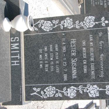 SMITH Hester Susanna 1913-1986