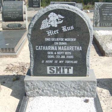 SMIT Catharina Magaretha 1925-2005
