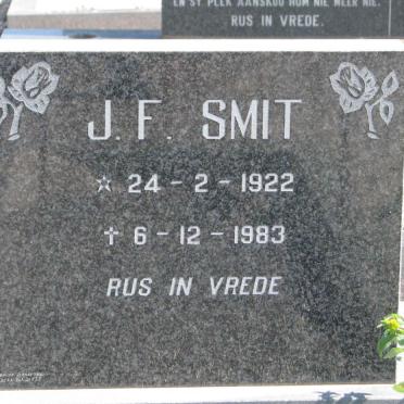 SMIT J.F. 1922-1983