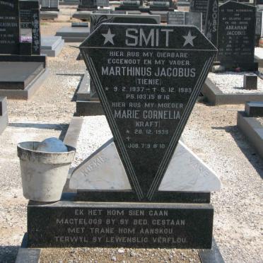 SMIT Marthinus Jacobus 1937-1983 &amp; Marie Cornelia KRAFT 1939-