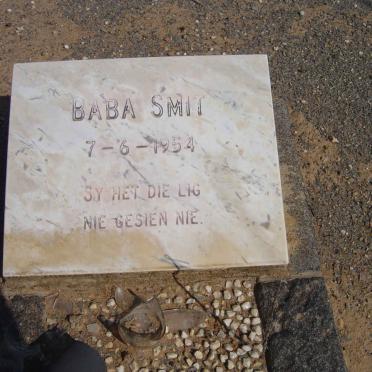 SMIT Baba 1954-1954