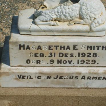 SMITH Magaretha E. 1928-1929