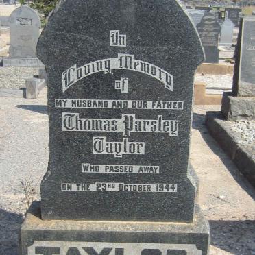 TAYLOR Thomas Parsley -1944