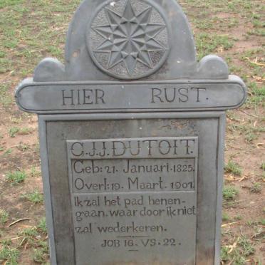 TOIT G.J.J., du 1825-1901