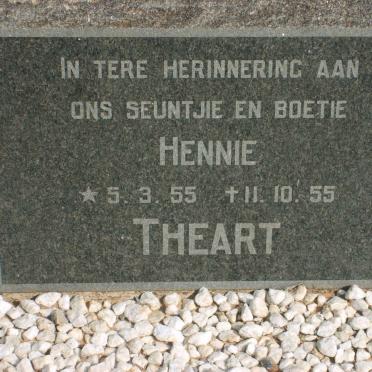 THEART Hennie 1955-1955