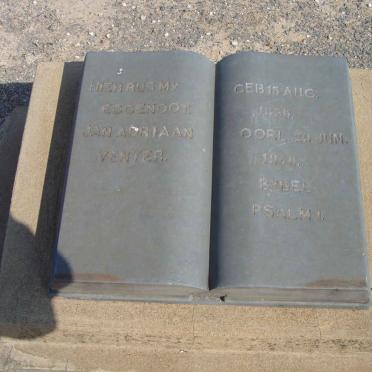 VENTER Jan Adriaan 1856-1940
