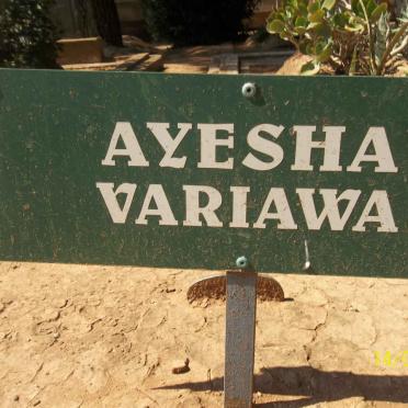 VARIAWA Ayesha
