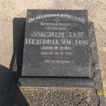 VICTOR Joachim Jan Hendrik 1877-1951