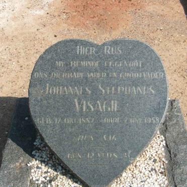 VISAGIE Johannes Stephanus 1887-1958