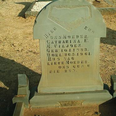 VILJOEN Catharina E.M. 1883-1961