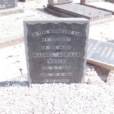 VISSER Michiel Adriaan 1906-1964 &amp; Catharina Elizabeth CHRISTIE 1912-1976