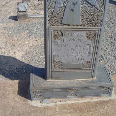 VORSTER Stevannes Tjaart 1936-1936