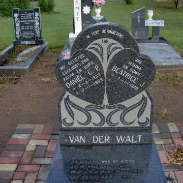WALT Daniël C.P., van der 1933-1989 &amp; Beatric J. 1940-