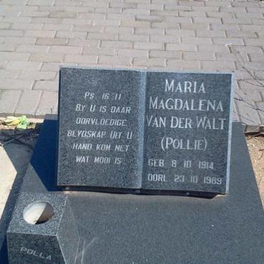 WALT Johannes Petrus, v.d. 1912-2000 &amp; Maria Magdalena 1914-1989