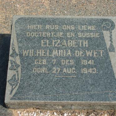 WET Elizabeth Wilhelmina, de 1941-1943