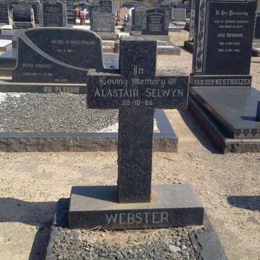 WEBSTER Alastair Selwyn -1965