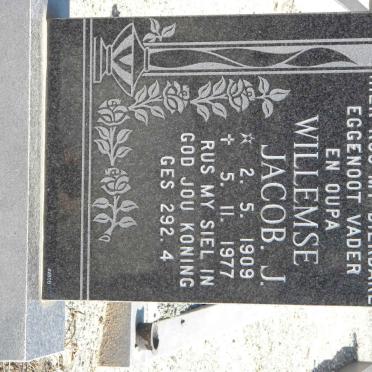 WILLEMSE Jacob J. 1909-1977