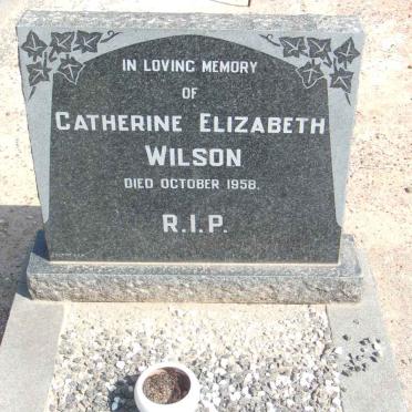 WILSON Catherine Elizabeth -1958
