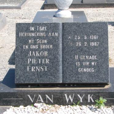 WYK Jakob Pieter Ernst, van 1961-1987