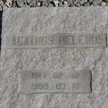 ZYL Agathes Helenus, van 1917-1990 &amp; Cornelia Sebastina JOUBERT 1919-1989