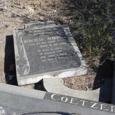 COETZEE Herculas Albertus 1906-1968 &amp; Hester Salomina DE JAGER 1905-1986