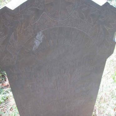 LIEBENBERG Maria Elisabeth Magdalena nee DE WET 1827-1907